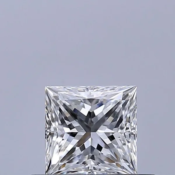 0.4ct PRINCESS D VVS1 Natural diamond