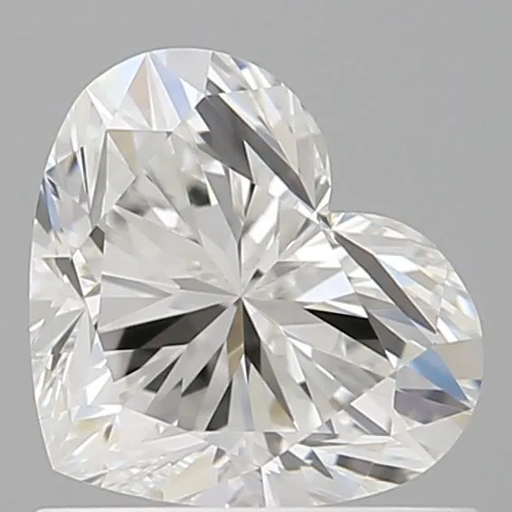 0.7ct HEART F VVS1 Natural diamond