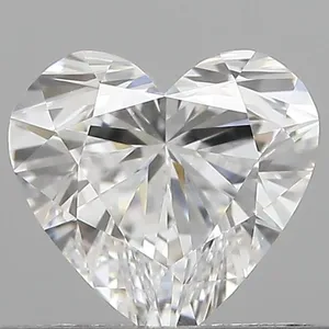 0.51ct HEART D VVS2 Natural diamond