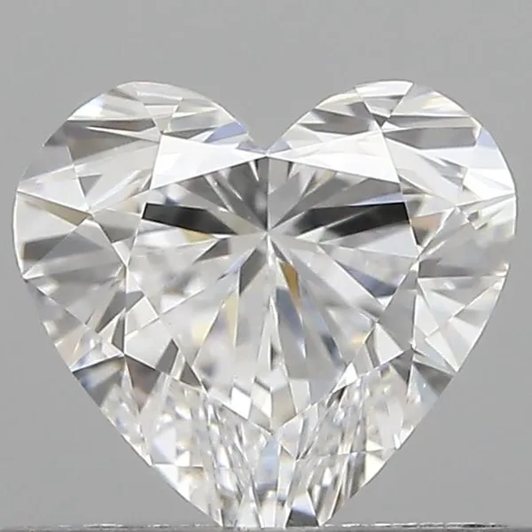 0.51ct HEART D VVS2 Natural diamond