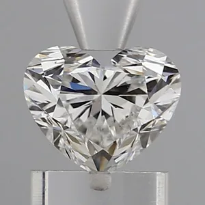 0.9ct HEART F VS2 Natural diamond