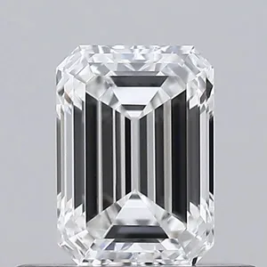 0.4ct EMERALD E IF Natural diamond