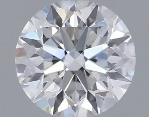 0.47ct ROUND Fancy Vivid Blue VS1 Coloured Lab diamond