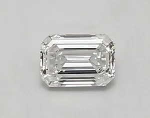 0.38ct EMERALD D VVS2 Lab diamond