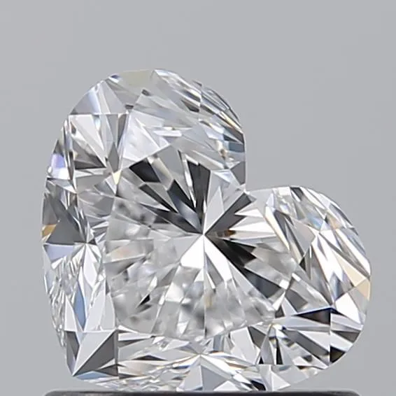 0.9ct HEART D VVS1 Natural diamond