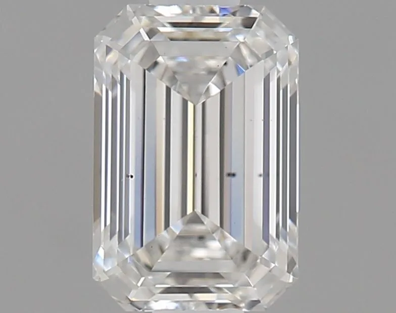 0.71ct EMERALD F VS2 Lab Grown diamond