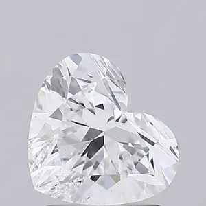 1.34ct HEART D VS1 Lab diamond