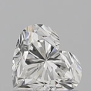 0.7ct HEART F SI2 Natural diamond