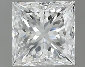 1ct PRINCESS D VS1 Natural diamond