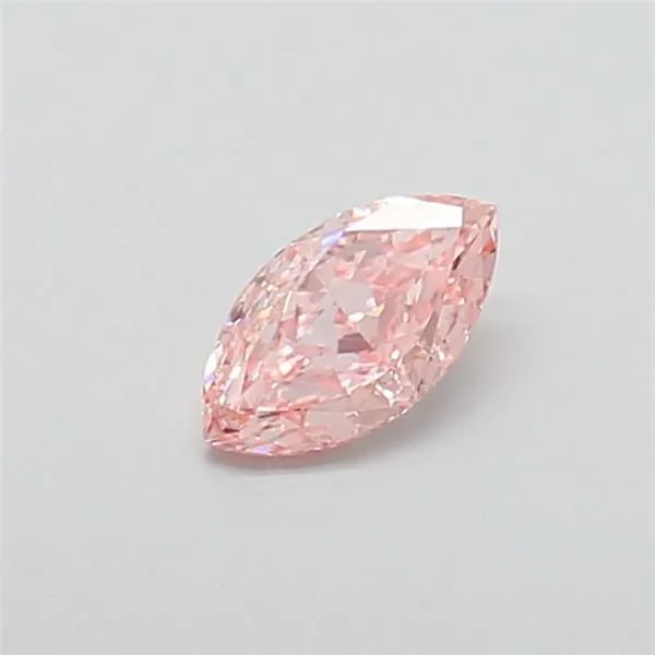 1.02ct MARQUISE Fancy Vivid Pink VVS2 Coloured Lab diamond