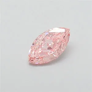 1.02ct MARQUISE Fancy Vivid Pink VVS2 Coloured Lab diamond