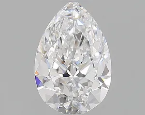 0.5ct PEAR D VVS1 Natural diamond