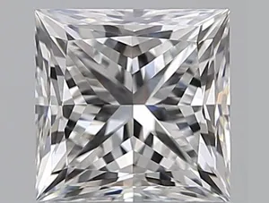 1ct PRINCESS E VVS1 Natural diamond