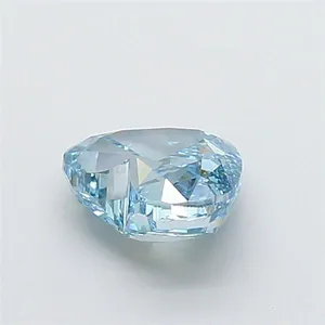 1.53ct HEART Fancy Blue VS2 Coloured Lab diamond
