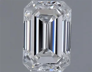 0.51ct EMERALD E VVS1 Natural diamond