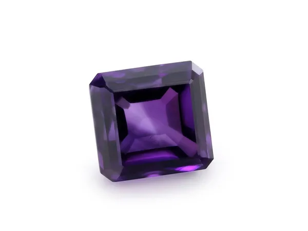 6ct Purple Amethyst, Emerald Cut gemstone