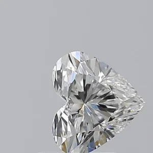 1.02ct HEART F SI2 Natural diamond