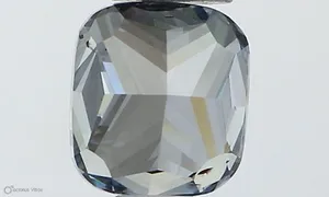 0.51ct CUSHION Fancy Intense Blue SI2 Coloured Lab diamond