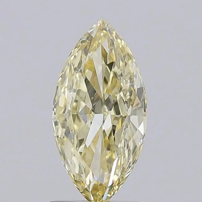 1.09ct MARQUISE Fancy Light Yellow VS1 Coloured Lab diamond