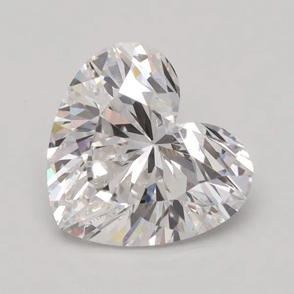 1.38ct HEART F VVS2 Lab diamond
