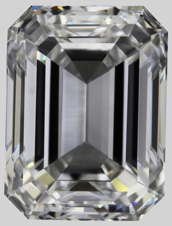 0.56ct EMERALD F VVS1 Natural diamond