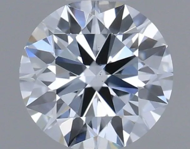 0.32ct ROUND Fancy Light Blue VS2 Coloured Lab diamond