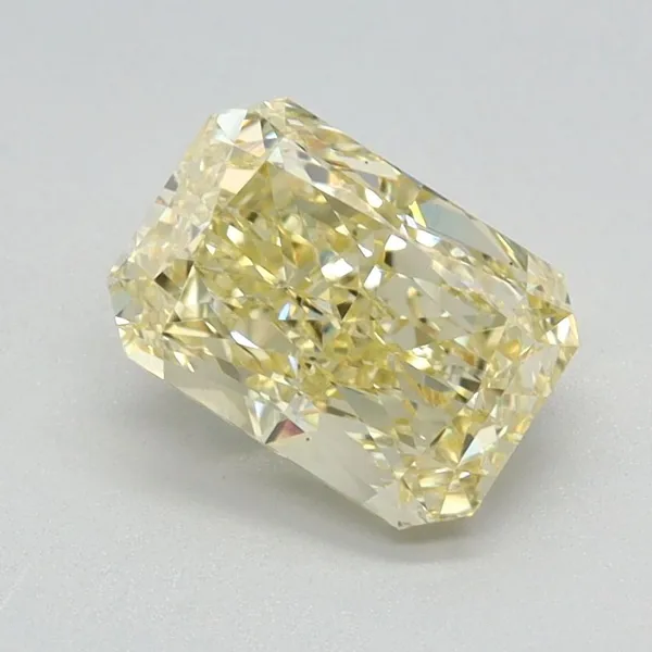 1.15ct RADIANT Fancy Intense Yellow VS1 Coloured Lab diamond