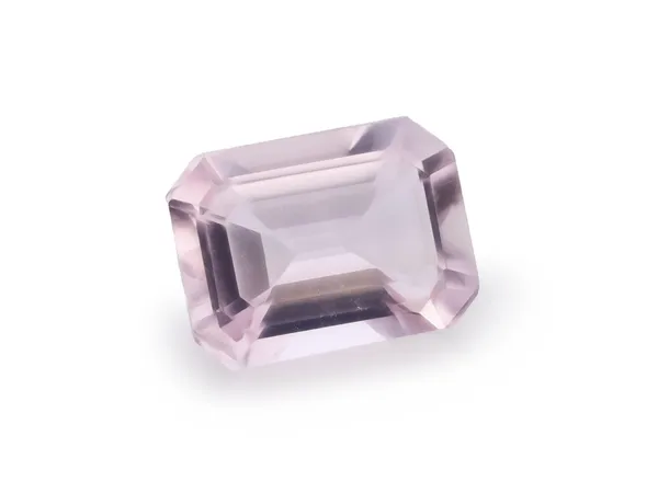 1.63ct Pink Morganite, Emerald Cut gemstone