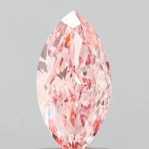 2.02ct MARQUISE Fancy Vivid Pink VS1 Coloured Lab diamond