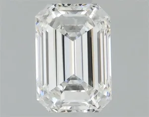 0.42ct EMERALD F VS1 Natural diamond