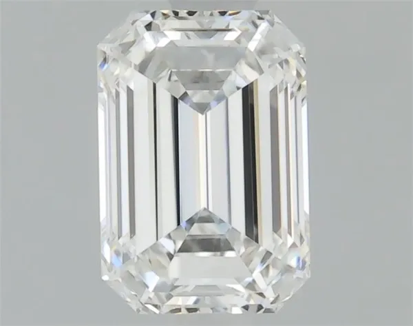0.42ct EMERALD F VS1 Natural diamond