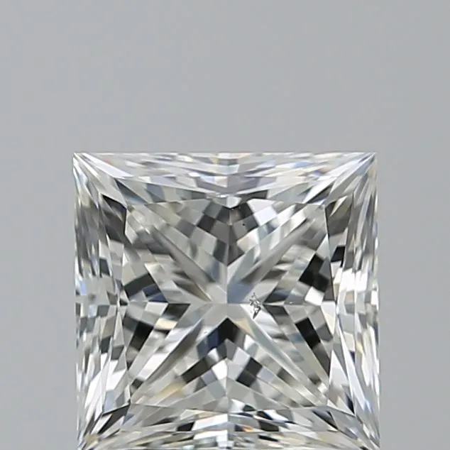 1.70ct PRINCESS H SI1 Natural diamond