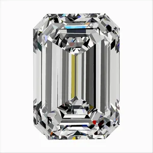 0.3ct EMERALD D VVS2 Natural diamond