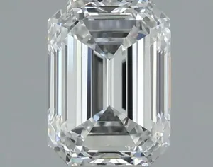 0.5ct EMERALD D VVS2 Natural diamond