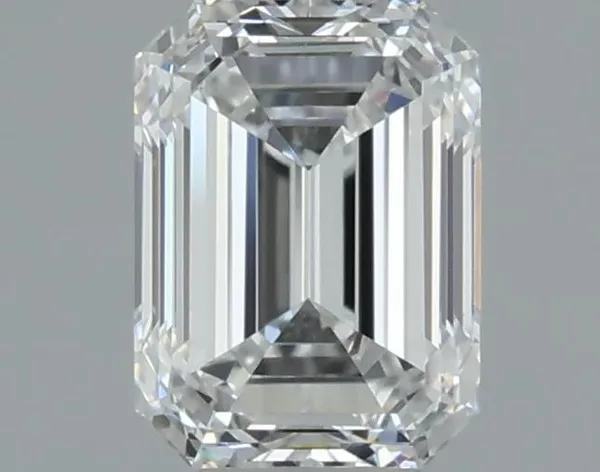 0.5ct EMERALD D VVS2 Natural diamond