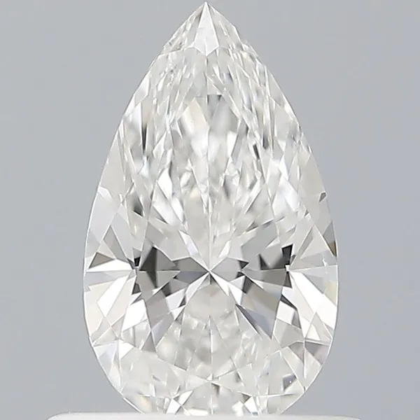 0.5ct PEAR F VS2 Natural diamond