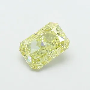 1.16ct RADIANT Fancy Yellow VS1 Coloured Lab diamond