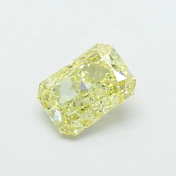 1.16ct RADIANT Fancy Yellow VS1 Coloured Lab diamond