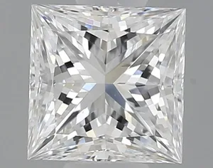 0.5ct PRINCESS D SI1 Natural diamond