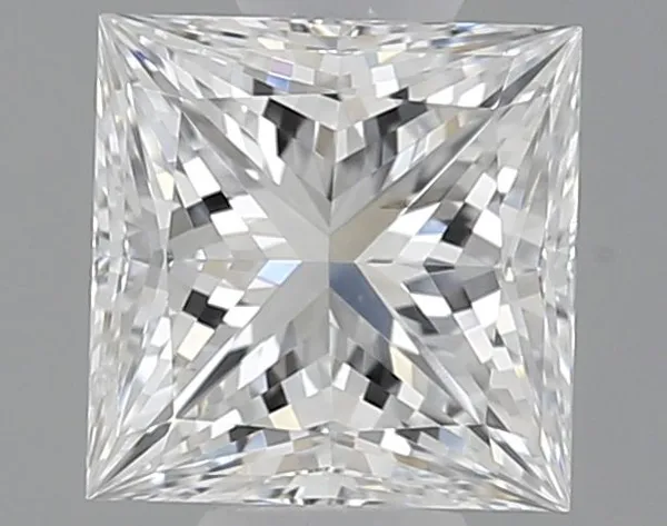 0.5ct PRINCESS D SI1 Natural diamond