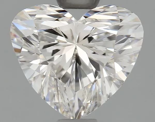 0.91ct HEART H IF Natural diamond