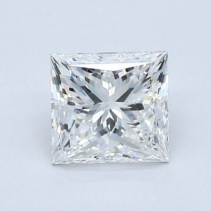 1.02ct PRINCESS E VVS2 Natural diamond