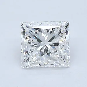 1.02ct PRINCESS E VVS2 Natural diamond