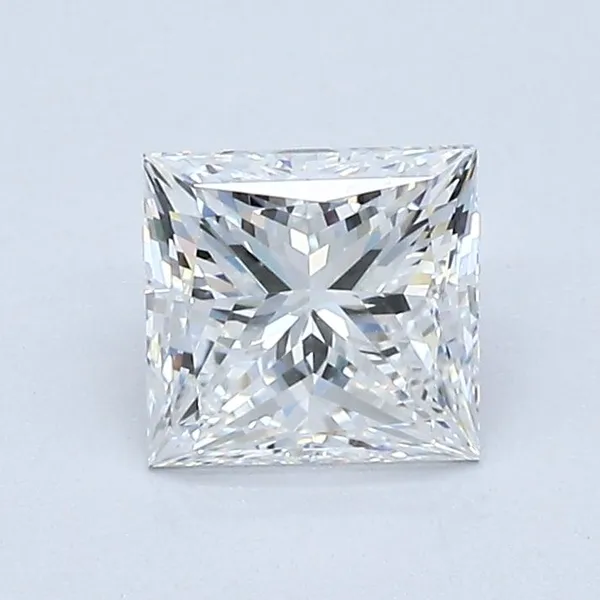 1.02ct PRINCESS E VVS2 Natural diamond