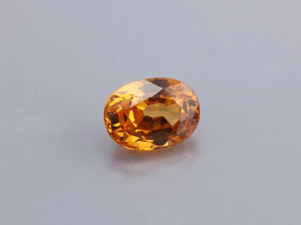 1.46ct Orange Garnet, Oval cut gemstone