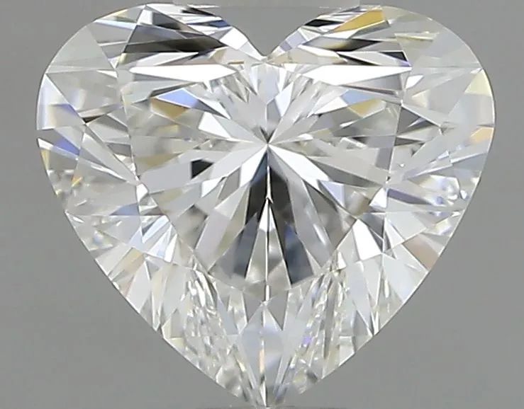 0.91ct HEART F VVS1 Natural diamond