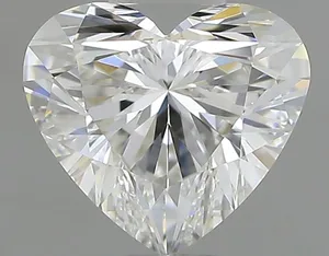 0.91ct HEART F VVS1 Natural diamond
