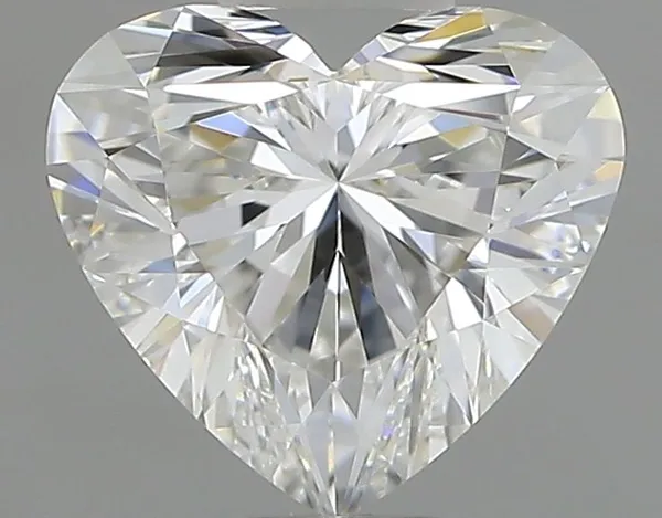0.91ct HEART F VVS1 Natural diamond