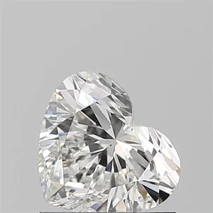 0.9ct HEART F SI1 Natural diamond