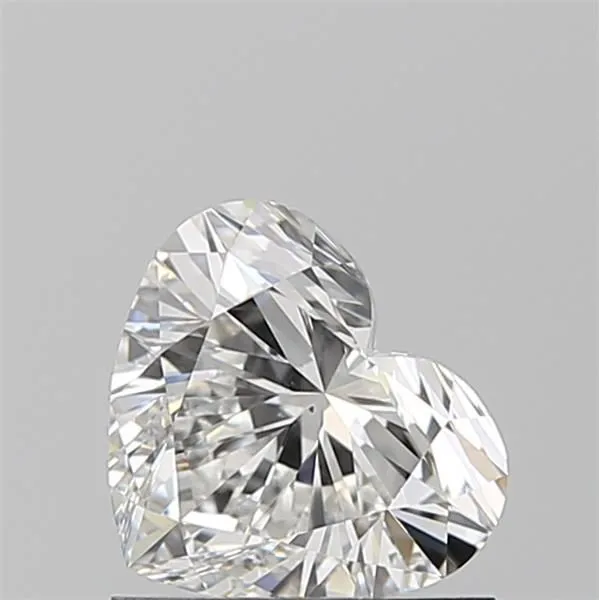 0.9ct HEART F SI1 Natural diamond